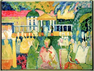Kvinner i krinoliner, 1909